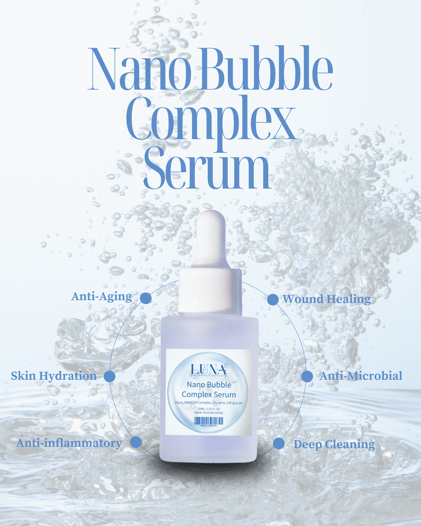 Nano Bubble Complex Serum (30ml)