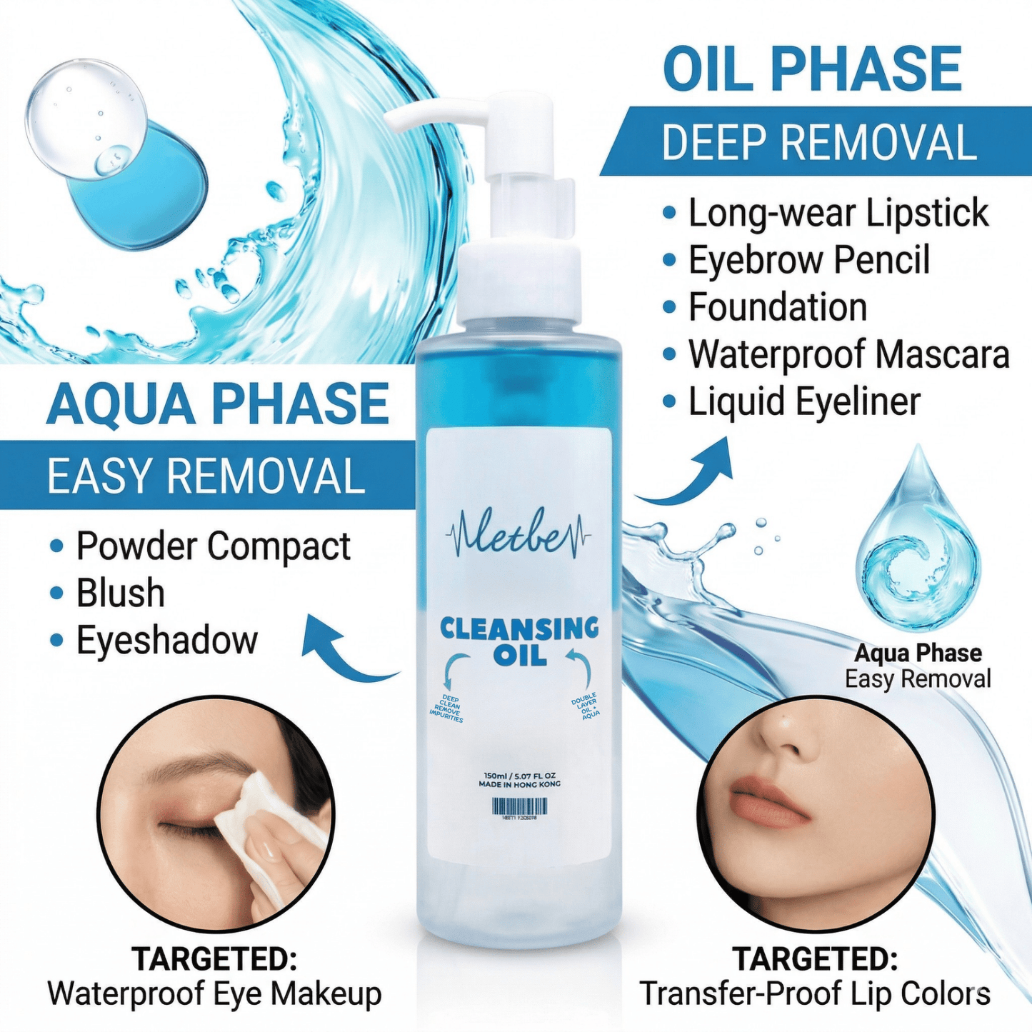 Cleansing Oil (150ml) - Luna Skin