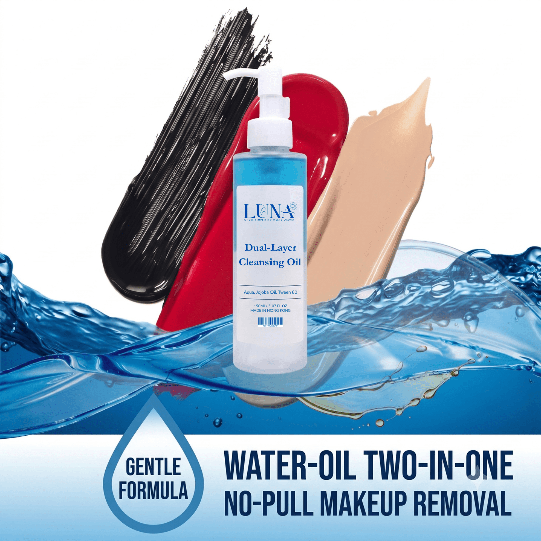 2-in-1 Dual-Layer Cleansing Oil - Luna Skin HK