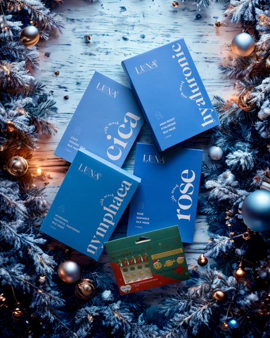 🎄Christmas Limited｜LUNA Silk Mask Series (Free Holiday Acne Patch Set)