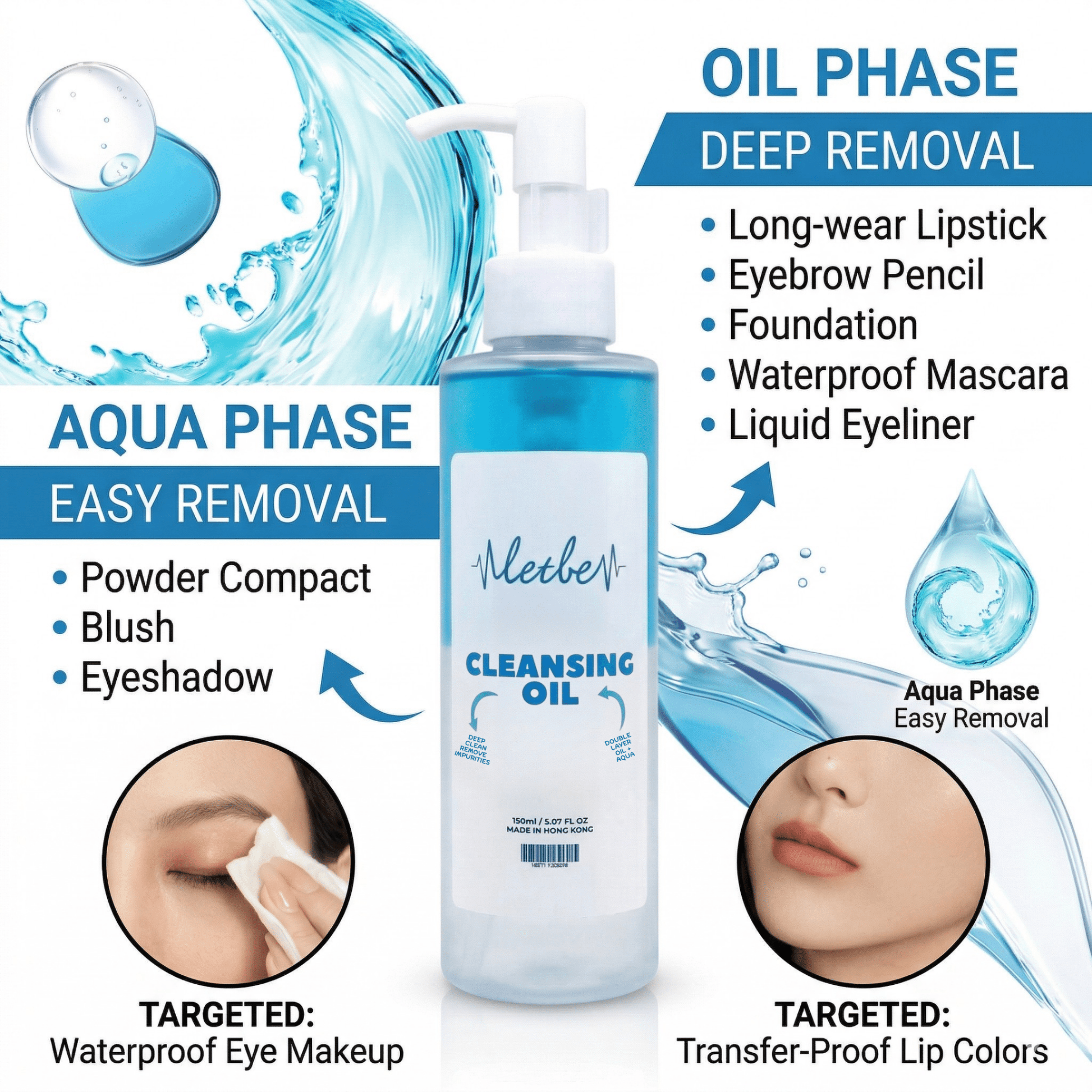 Cleansing Oil (150ml) - Luna Skin