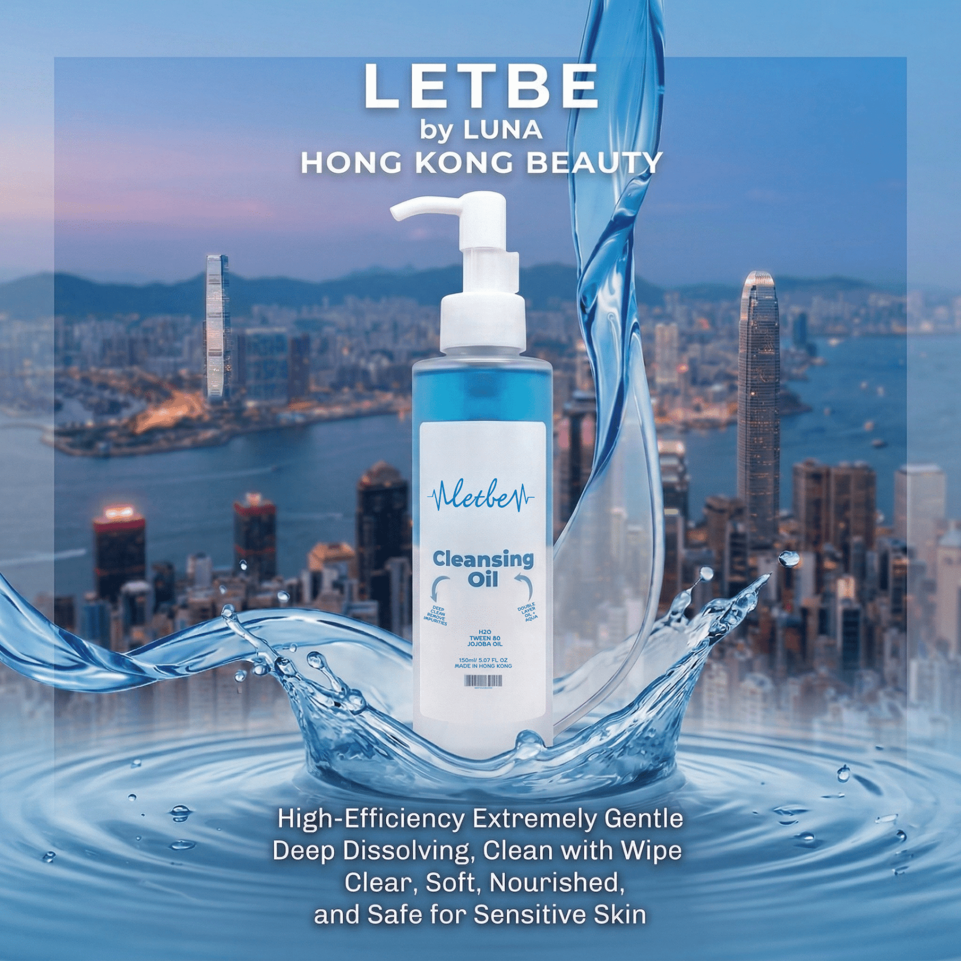 Cleansing Oil (150ml) - Luna Skin