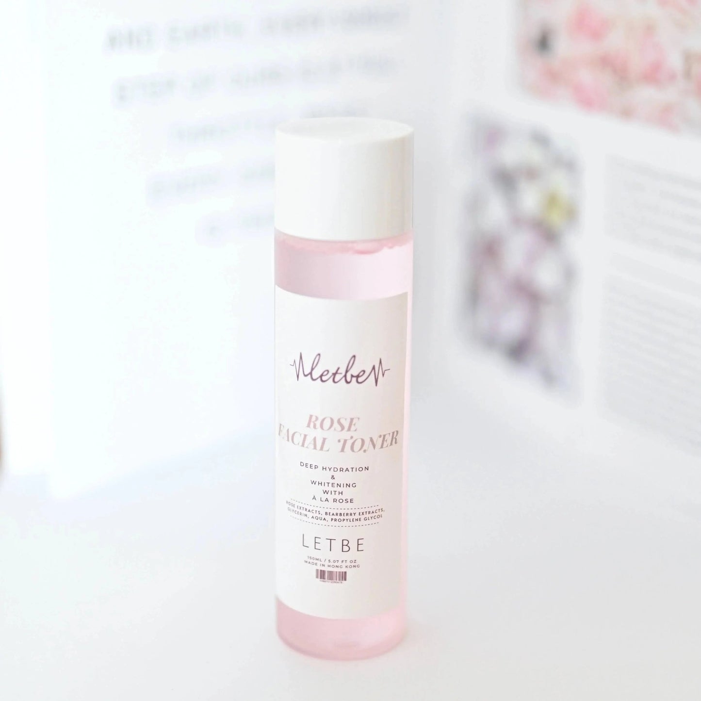 Rose Whitening Toner (150ml) - Luna Skin